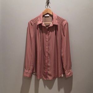 Argent - pink and tan - button down dress shirt